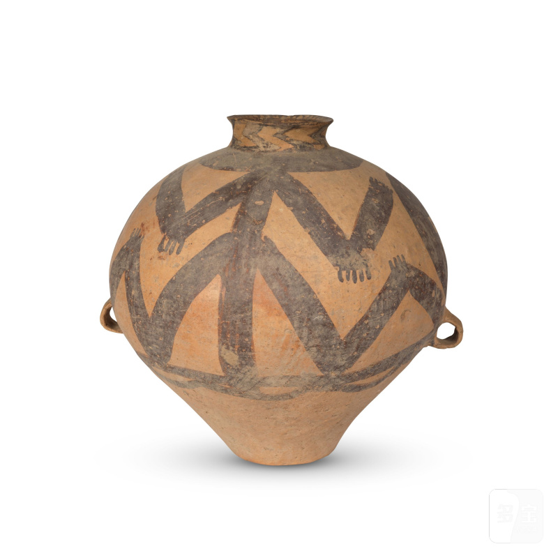 新石器時代 仰韶—馬家窯文化 約公元前2600–2300年 及 戰國時期 彩繪陶罐一組五件 | COLLECTION DE CINQ POTICHES NÉOLITHIQUES EN TERRE CUITE PEINTE - 图15